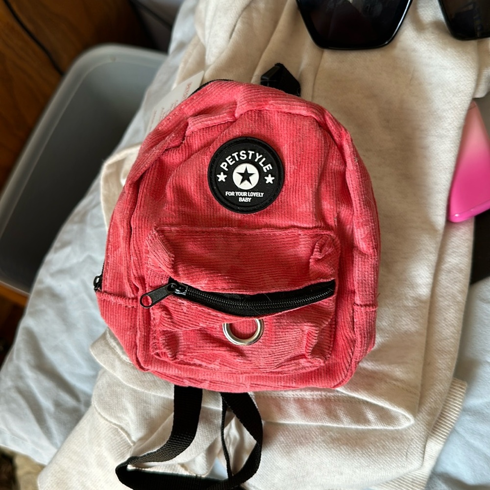 Dog backpack
